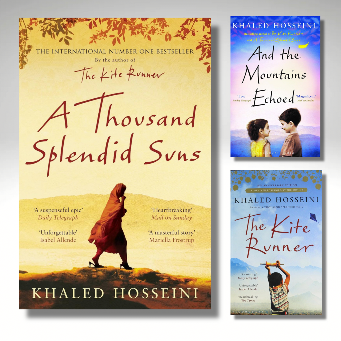 khaled hosseini book combo