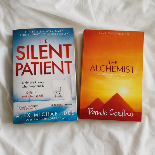The Silent Patient & The Alchemist Book